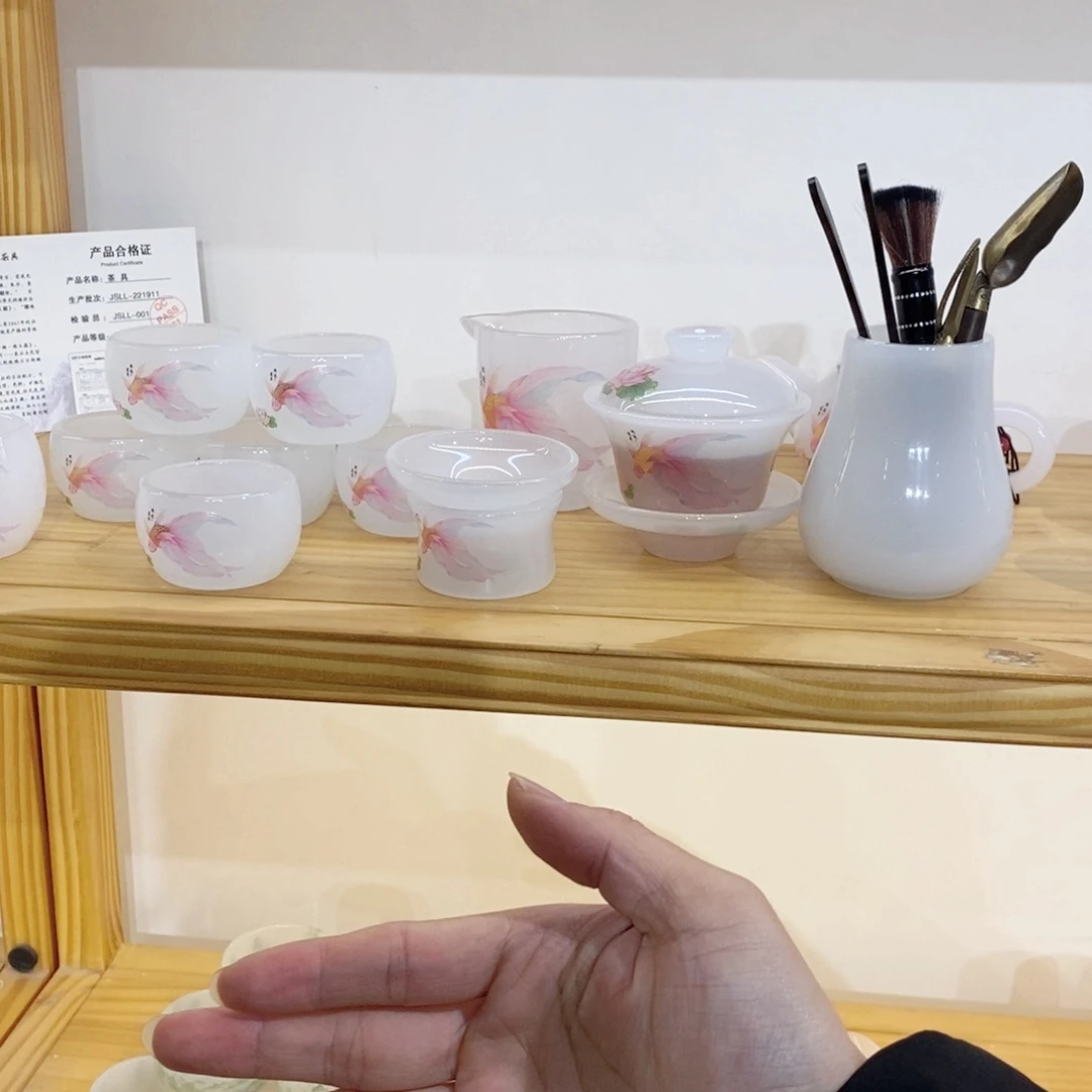 白鱼套装 不带礼盒 6君子 主人杯2