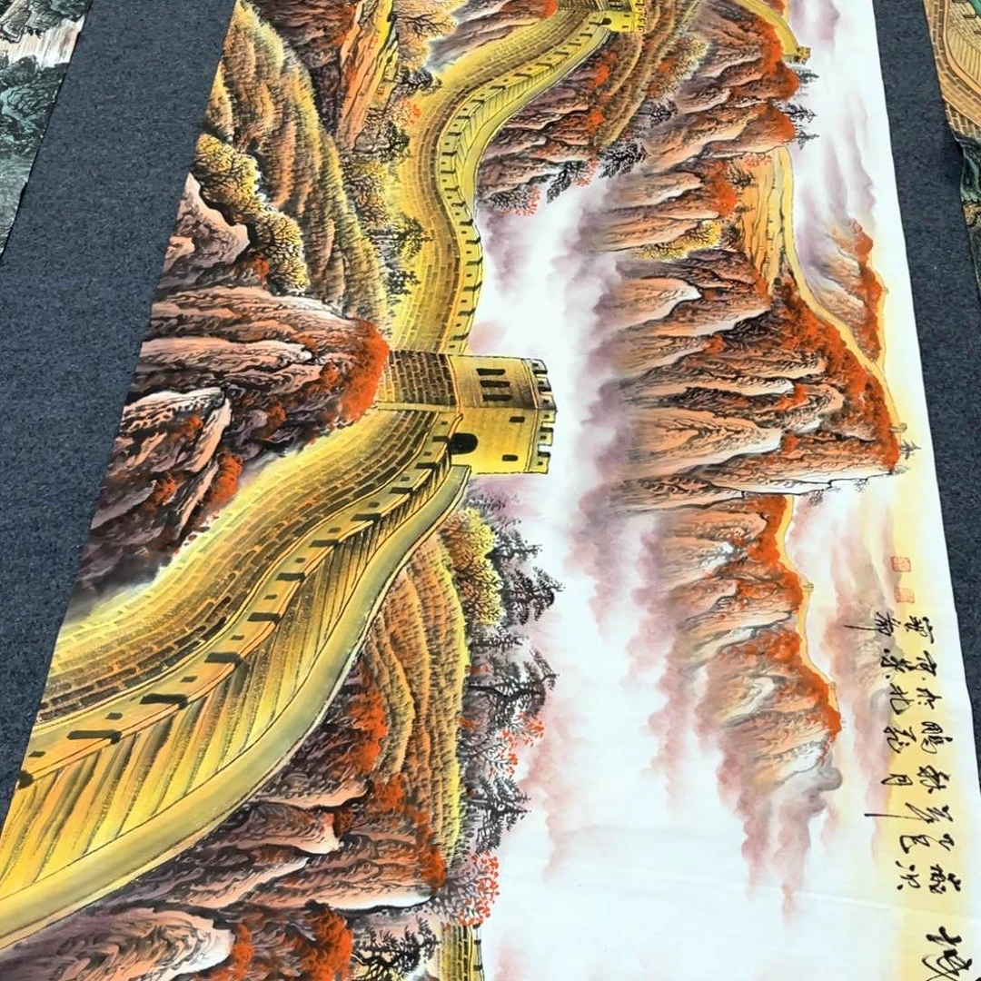 国画国画作品老师手绘