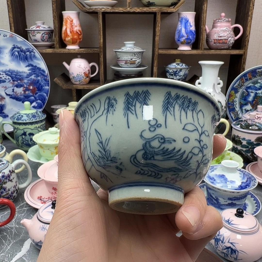 陶摆件景德镇陶瓷567老厂瓷40