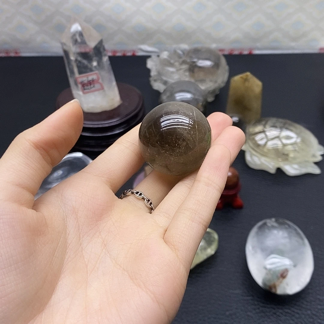 水晶未镶嵌珠宝半成品166水晶石