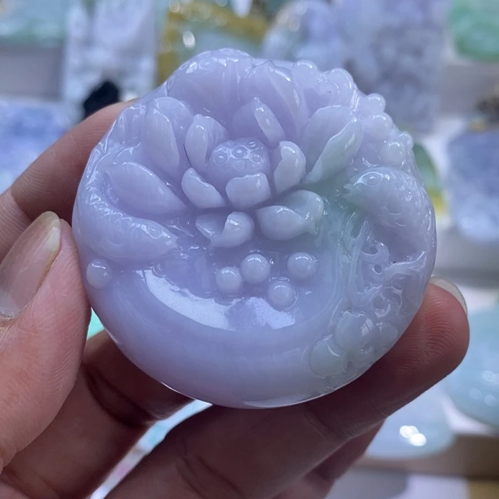 【闪购商品】翡翠未镶嵌颈饰1111111111111