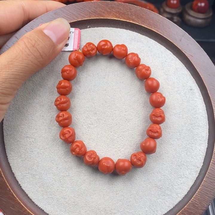 南红玛瑙未镶嵌手串
