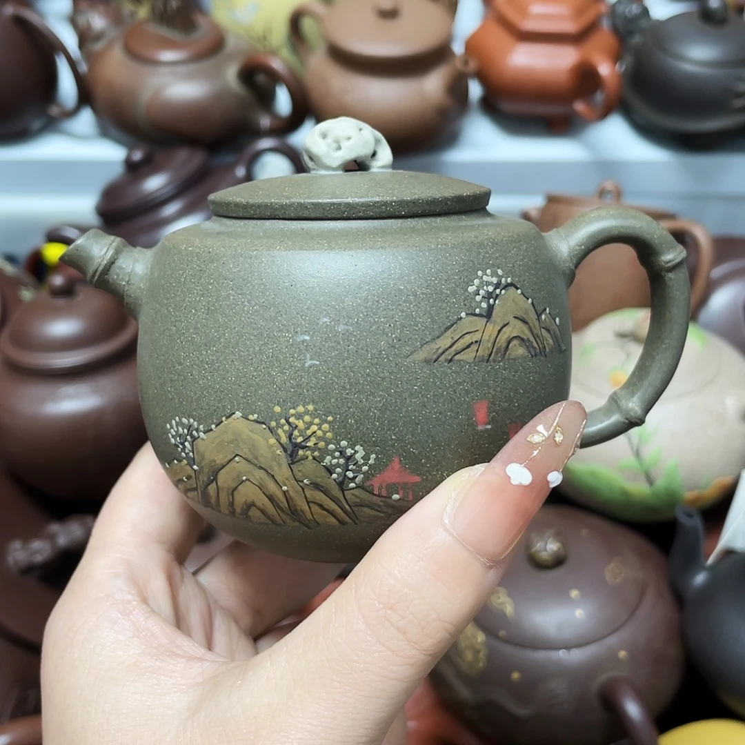 紫砂茶壶200cc宜兴紫砂壶