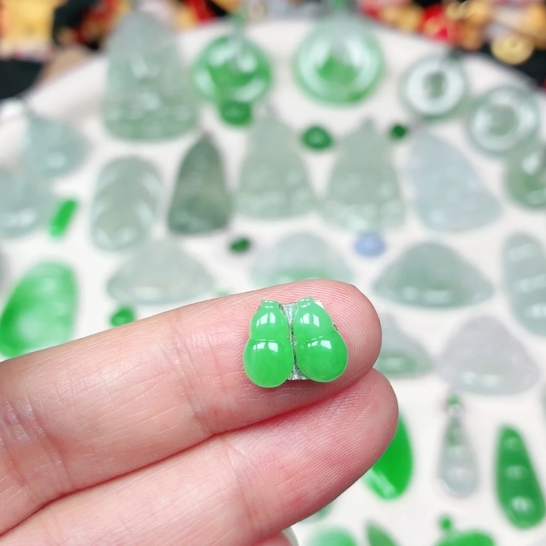 翡翠裸石缅甸天然A货翡翠