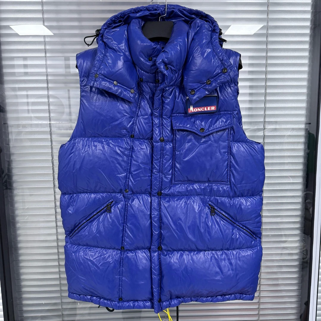 99新 MONCLER /2码/藤原浩联名贴标logo羽绒马甲