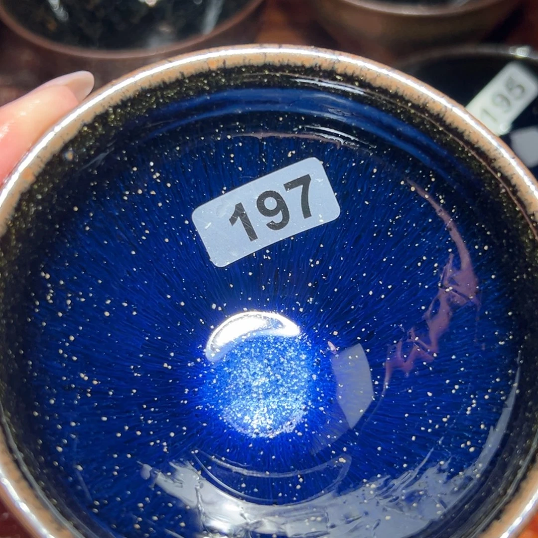 浪***头茶盏全手工原矿原釉建盏