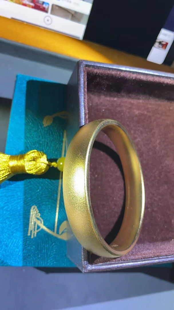 私人定制手镯 米尔矿区严选 W200黄手镯