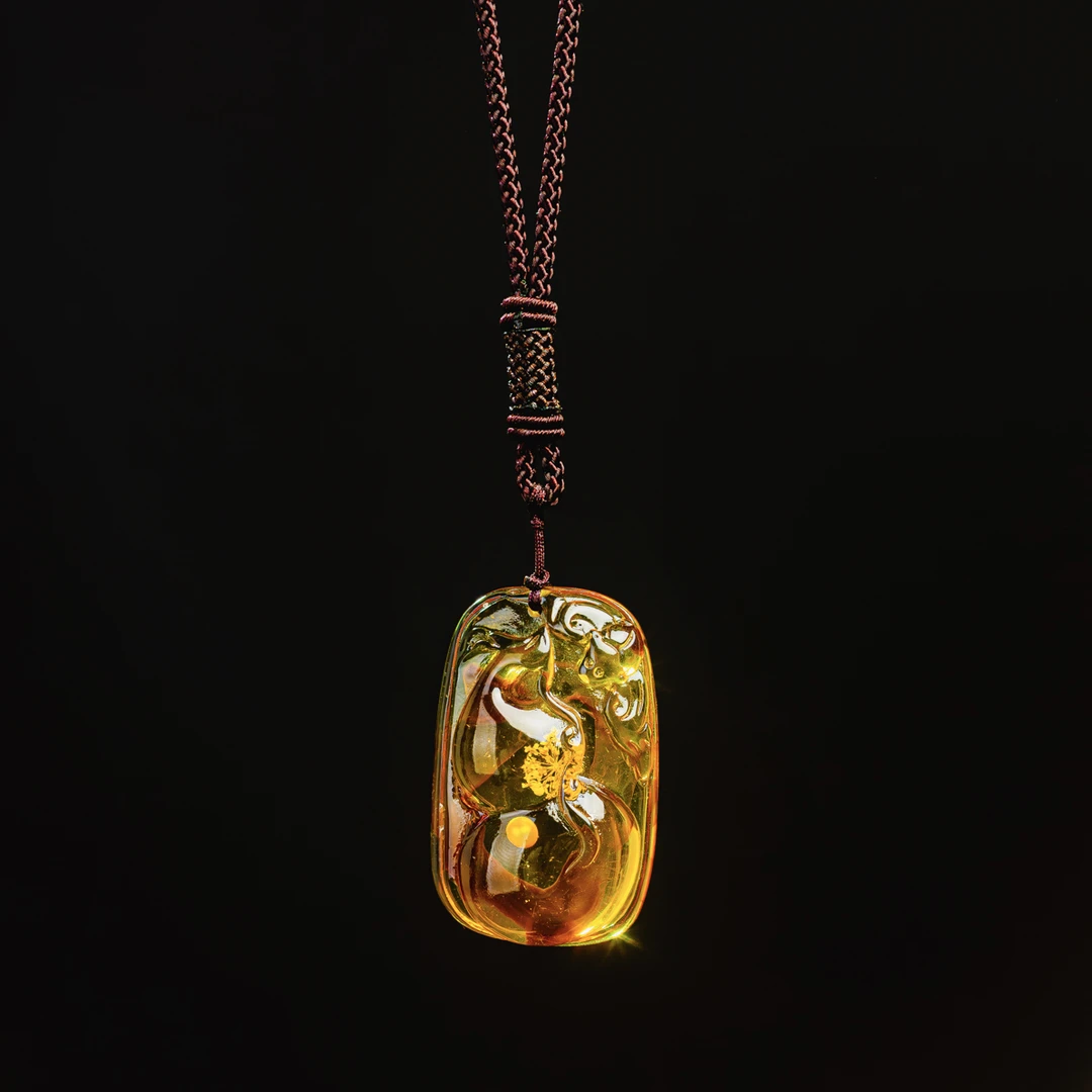 ｛小军高端甄选｝cc2精美时尚黄色葫芦吊坠