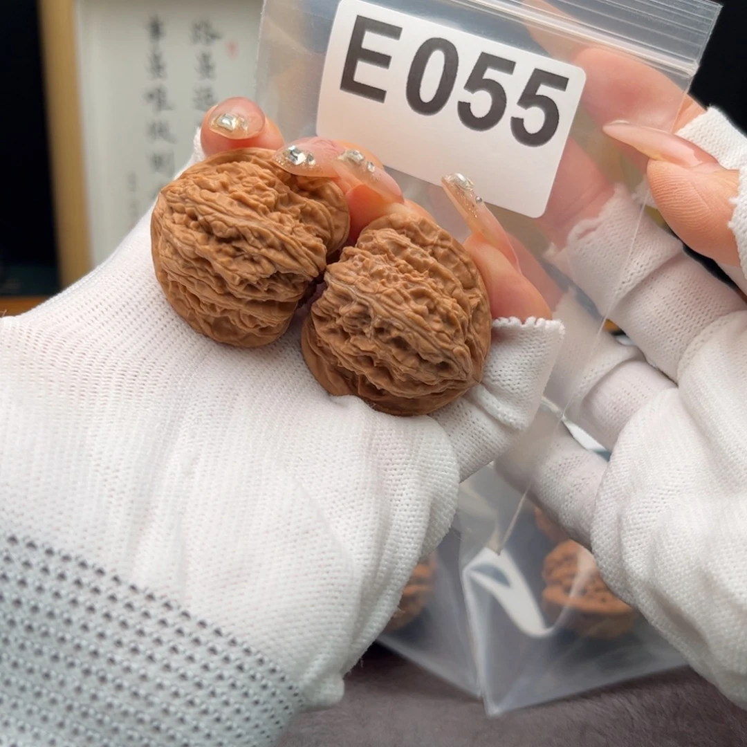 文玩核桃把件35密纹e055