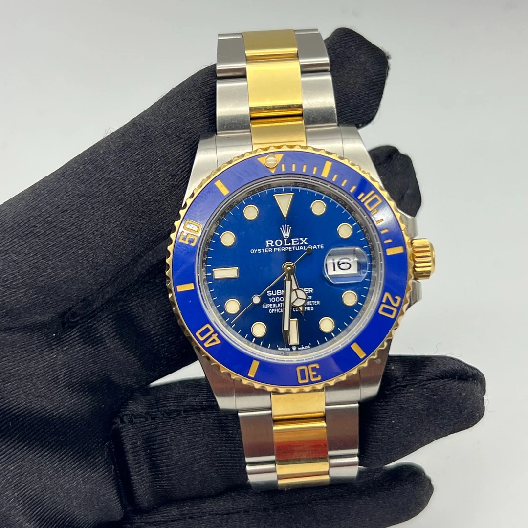 90新 Rolex/劳力士 潜航者系列126613-0002二手单表运动男表