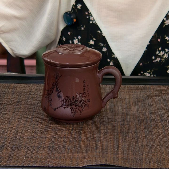 茶杯紫砂高货放漏