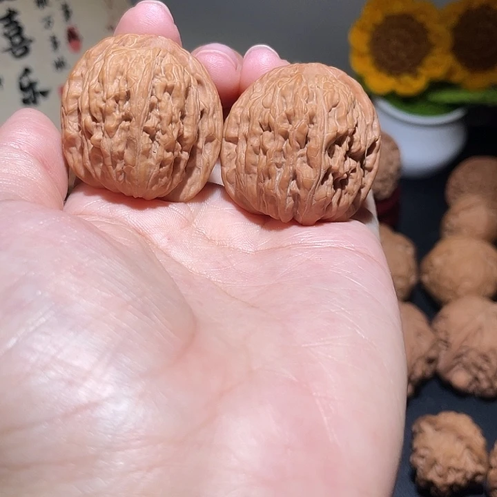 文玩核桃吊坠34四座楼