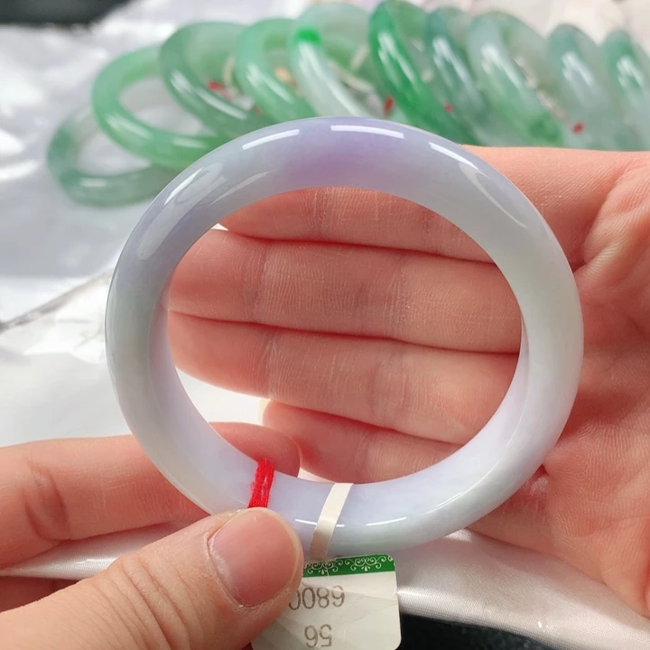 翡翠手镯未镶嵌缅甸A货翡翠手镯