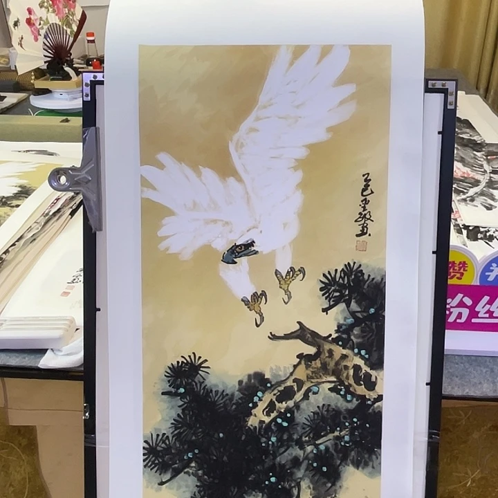 国画张圣敏先生纯手绘作品