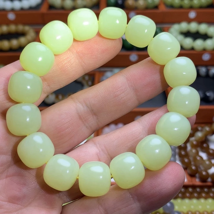 和田玉手串未镶嵌