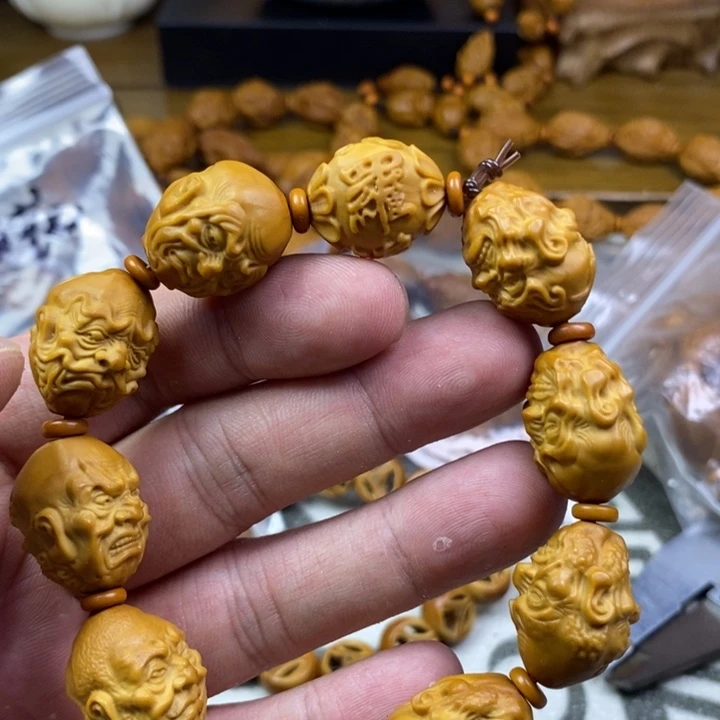 橄榄核手串/手链橄榄核雕工艺手串