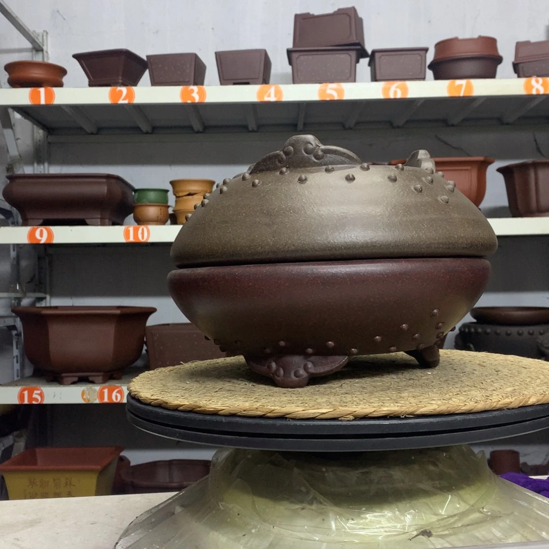 紫砂花盆宜兴紫砂花盆包邮