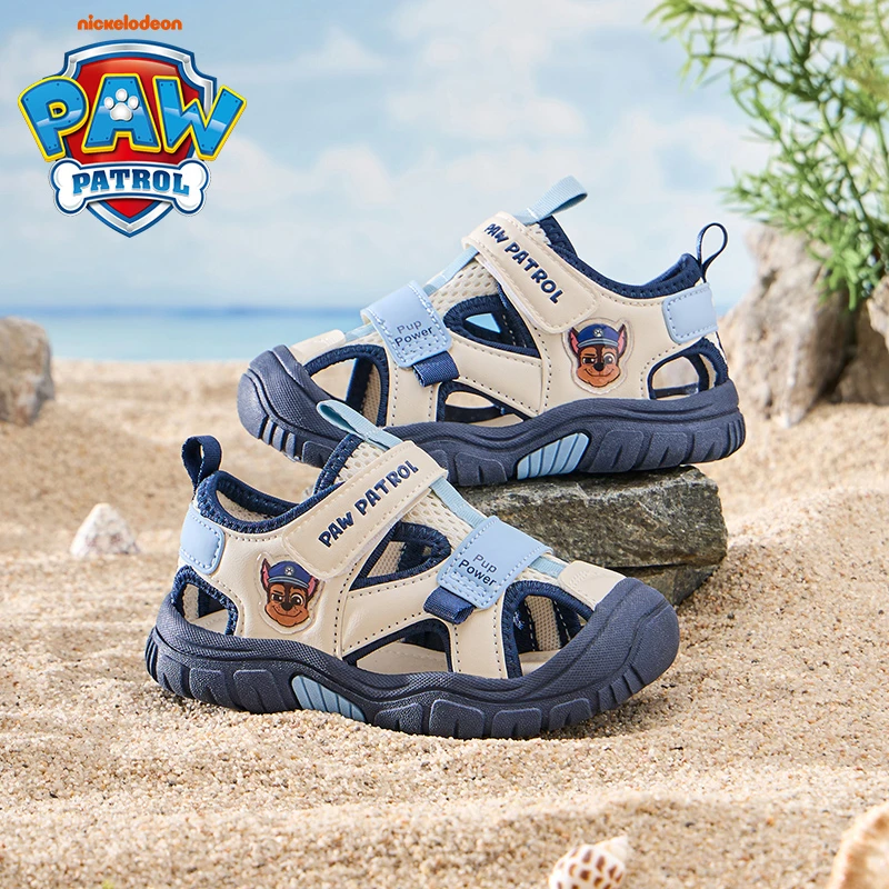 汪汪队童鞋大男孩夏款框子儿童凉鞋户外沙滩儿童夏季凉鞋男