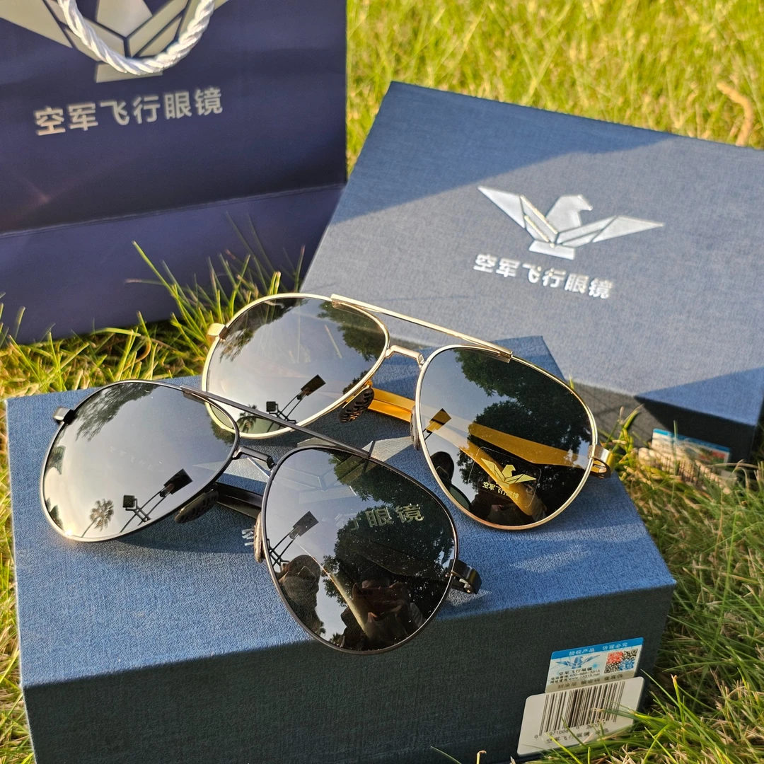 飞行员墨镜偏光太阳镜空军专用眼镜防紫外线驾驶高档墨镜
