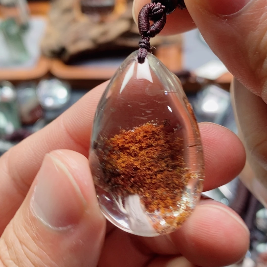 水晶吊坠(不含链)未镶嵌