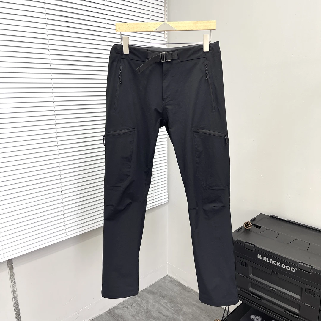 定制软壳弹力直筒裤男秋季新款休闲潮男长裤时尚通勤百搭休闲裤子