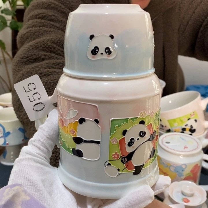 杯辛*景德镇釉下彩手绘