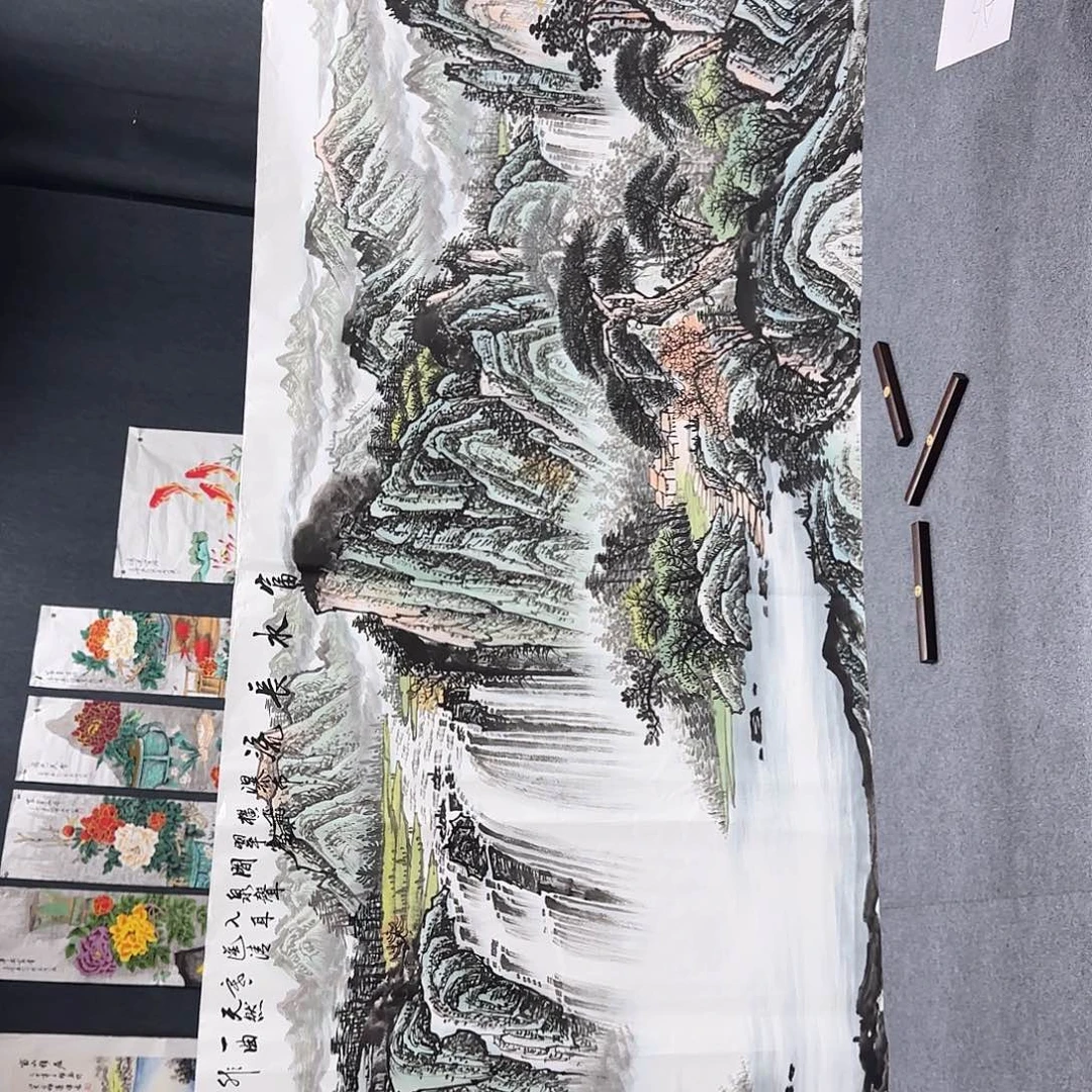 国画非常精美的一幅作品