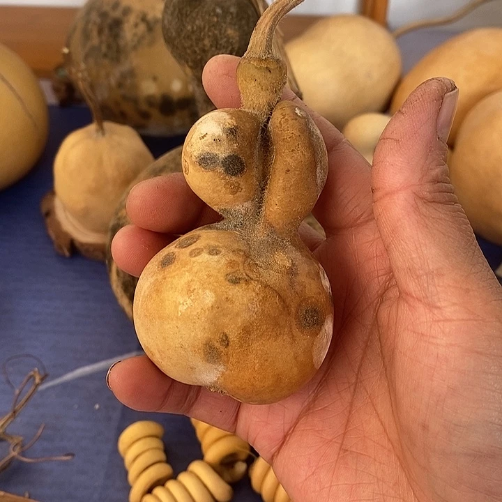 葫***生葫芦手把件苹果摆件