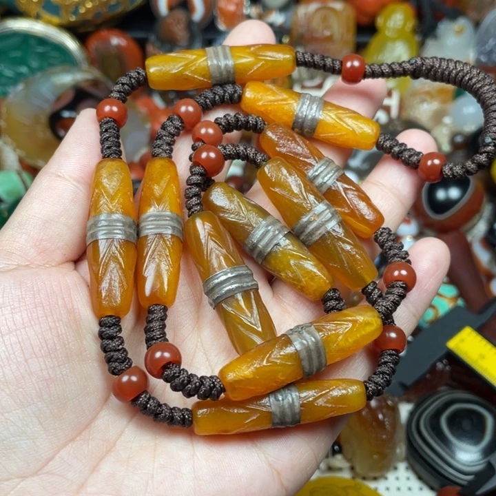 玛瑙/玉髓未镶嵌颈饰