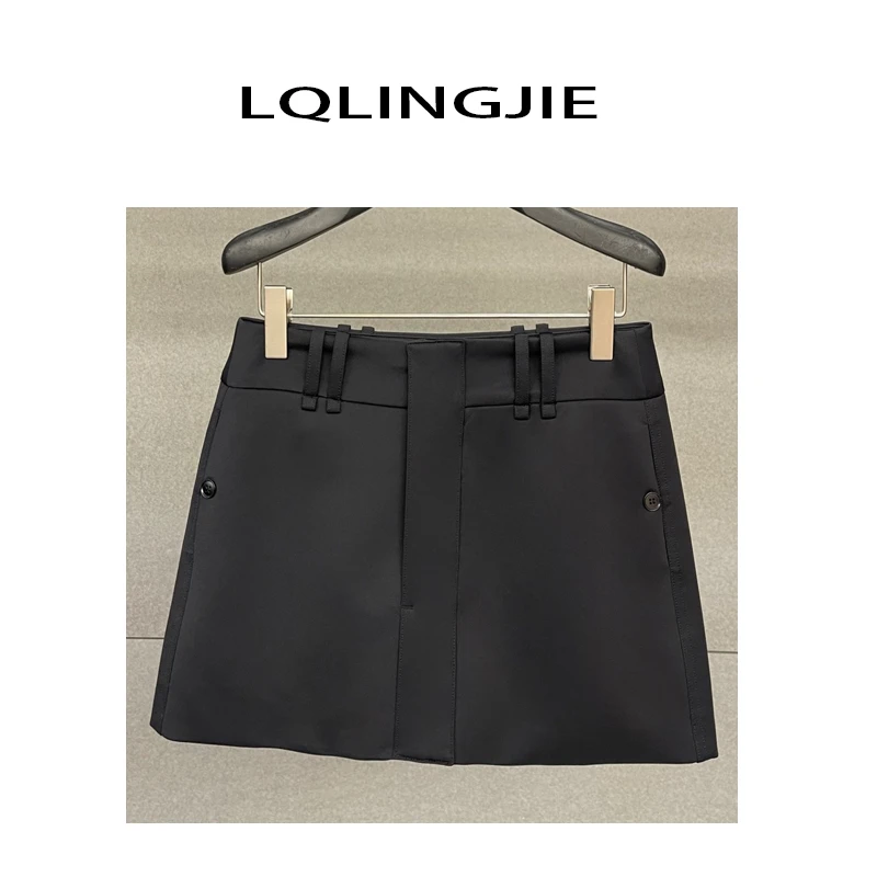 【Q-俏俏】设计师款高定款净版半身短裙05005