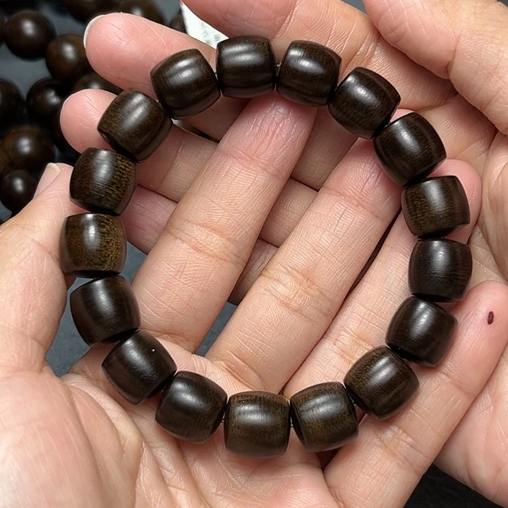 沉香手串味*白棋玉化