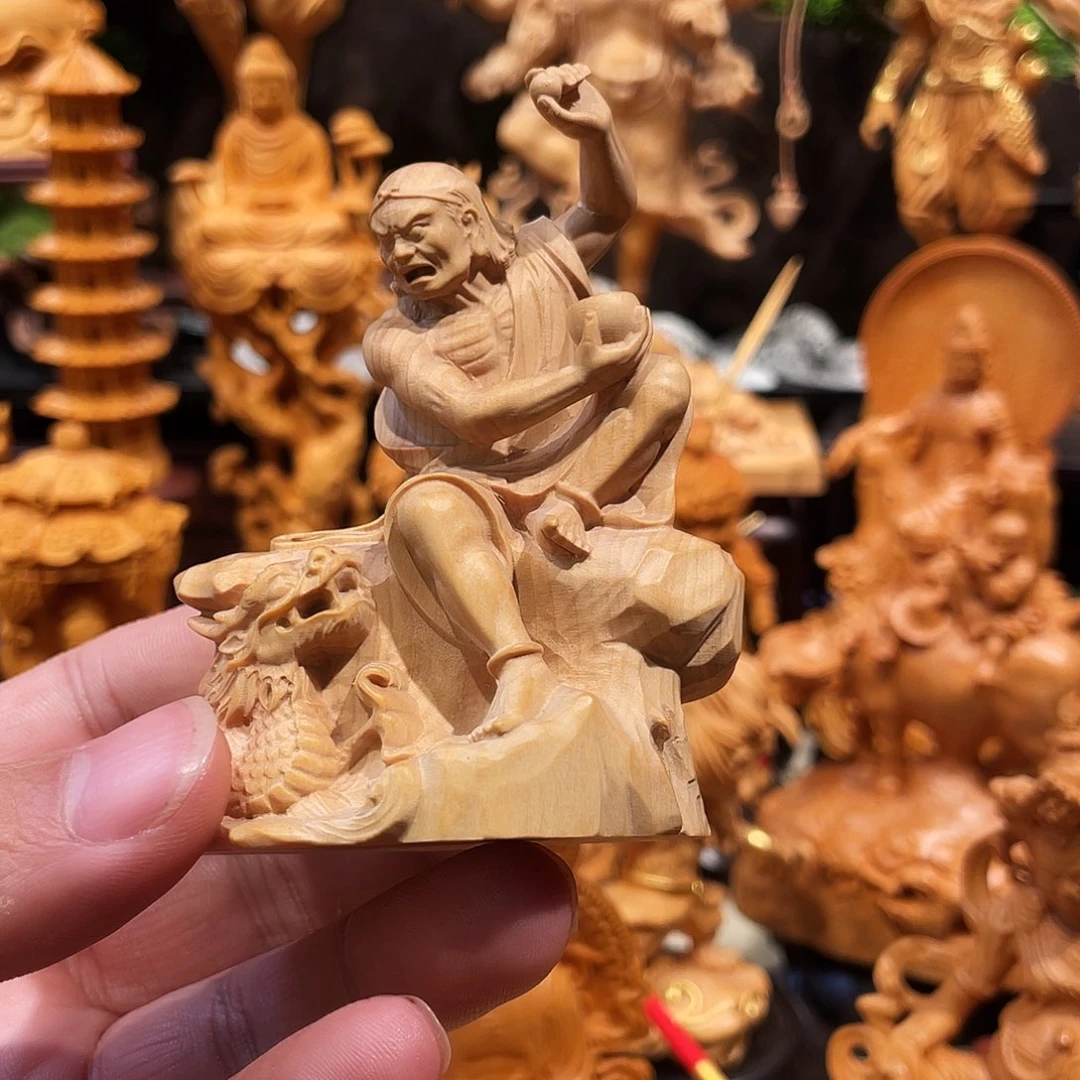 黄杨木祥龙罗汉黄杨木