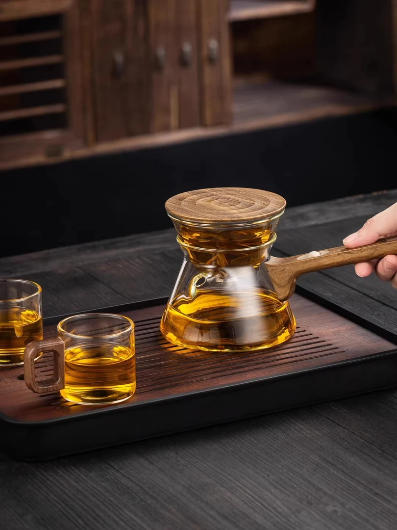 飘逸杯泡茶壶耐高温家用一键茶水分离杯男女通用2025新款磁吸茶杯