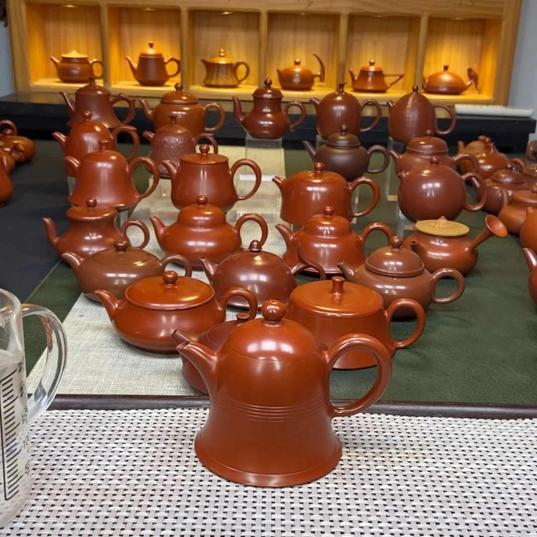 小***钟茶壶紫砂潮州手工艺