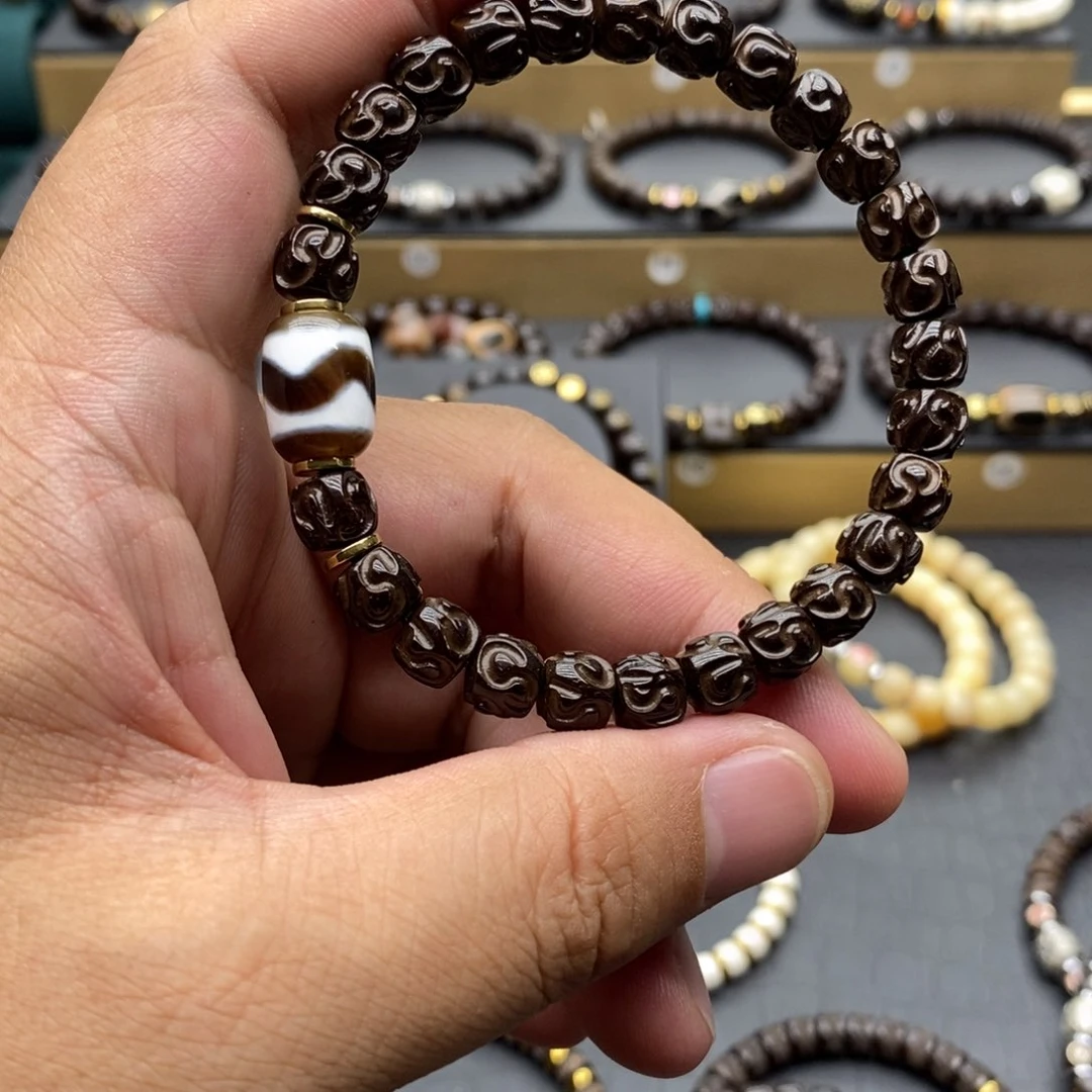 椰蒂手串原生态乱山搭配款8❌7