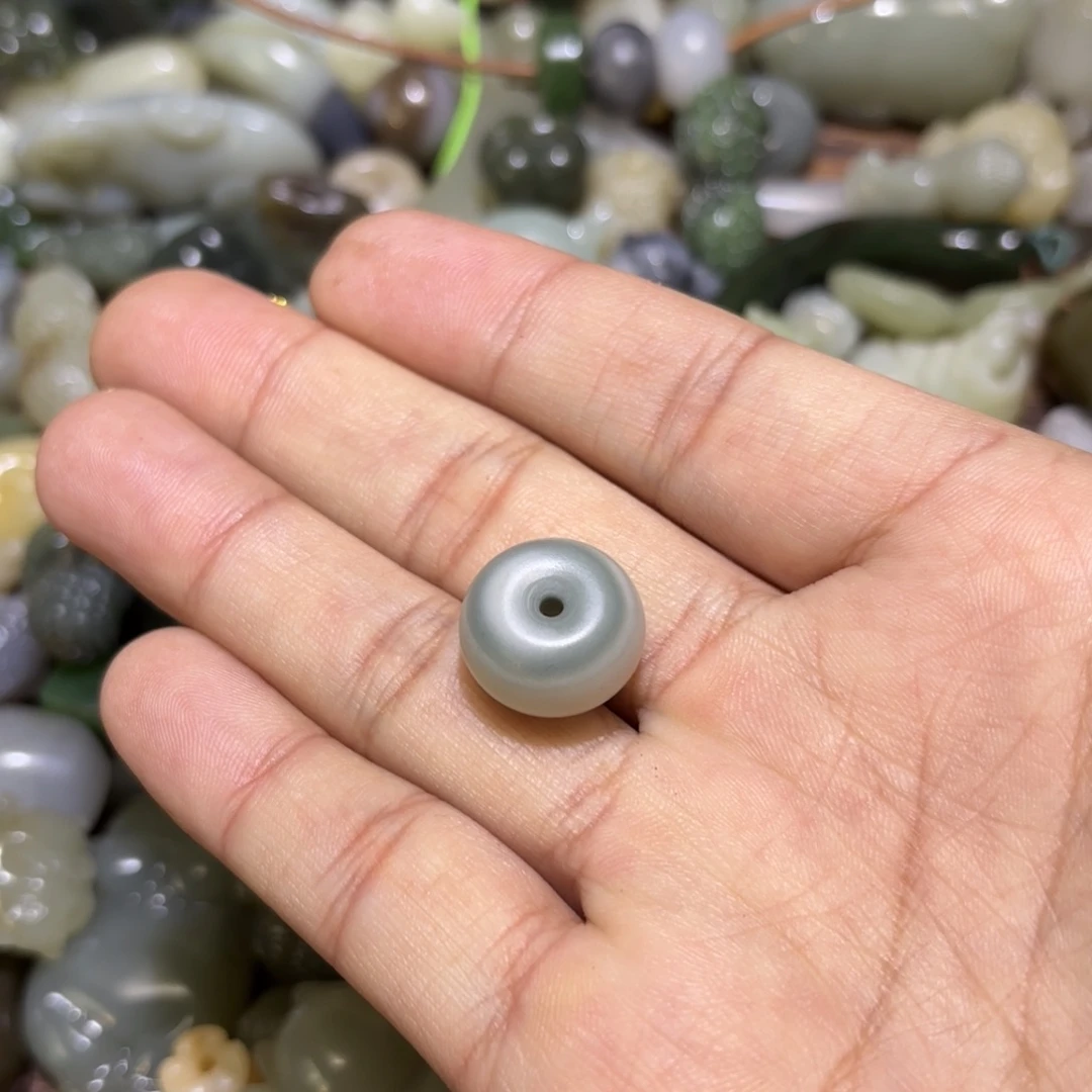 和田玉（青玉）未镶嵌珠宝半成品