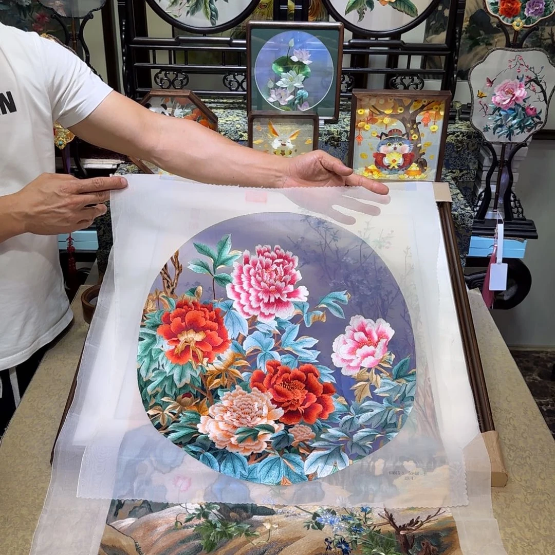 刺绣刺绣工艺精湛独特设计理念