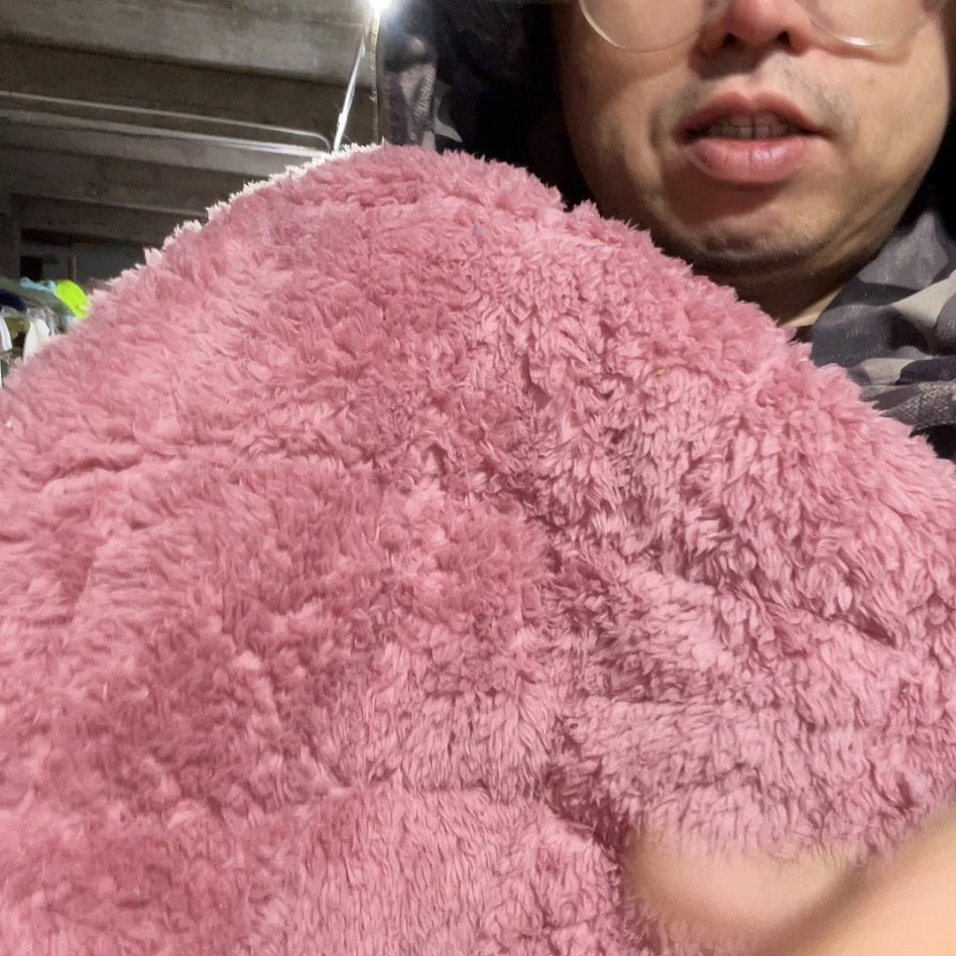 化纤宽1.75米尘土脏加厚款双面毛绒绗棉1米价080