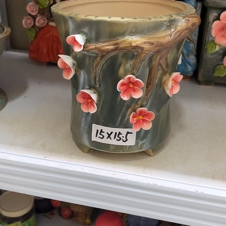 粗陶材质多肉花盆