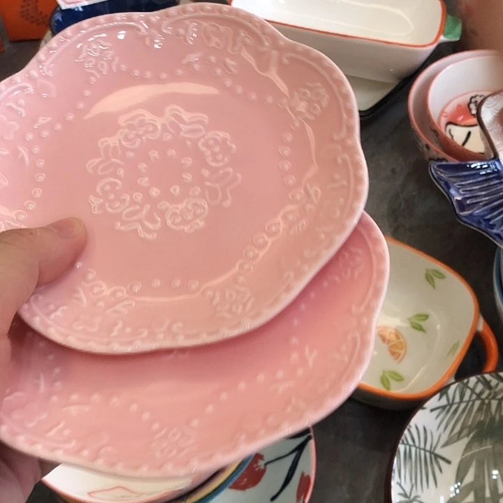 稻谷壳微瑕盘碗碟介意勿拍