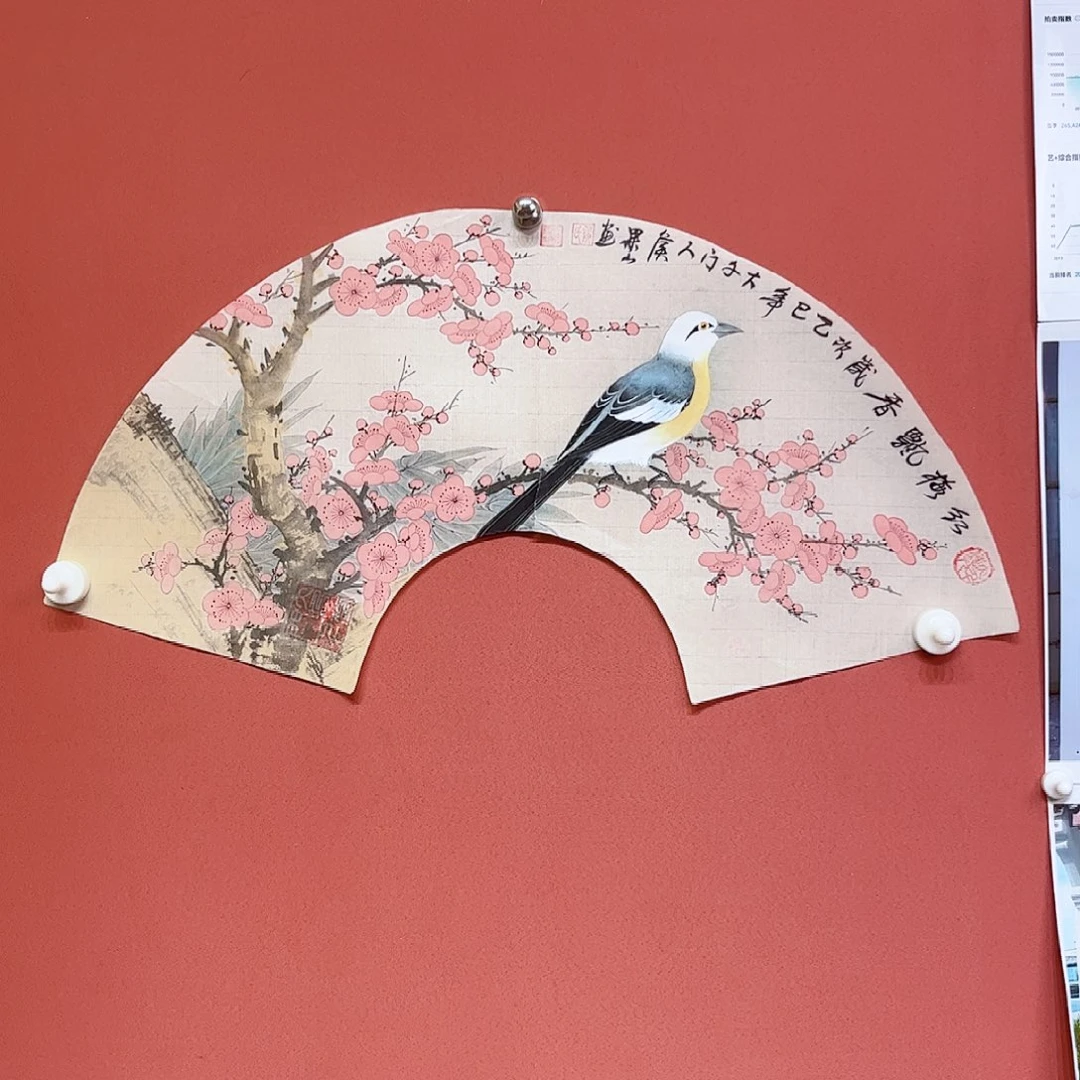 国画侯果山老师亲笔手绘作品朵