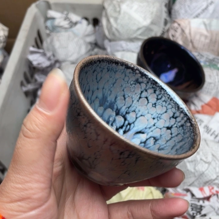 茶盏建窑建盏主人杯 微瑕
