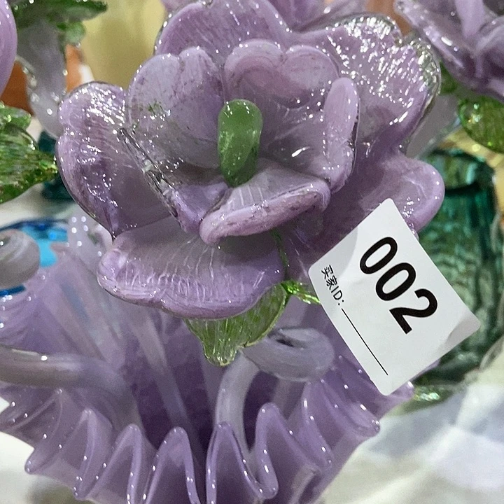 琉璃i****s紫色琉璃花绿心