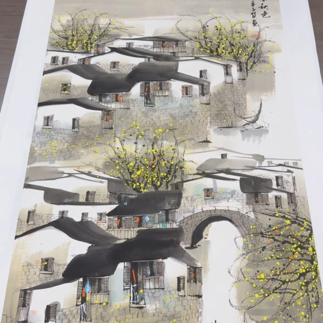 国画国画手绘国风