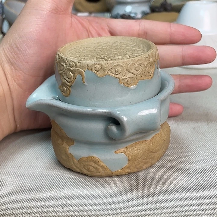 壶老段烧陶瓷茶器
