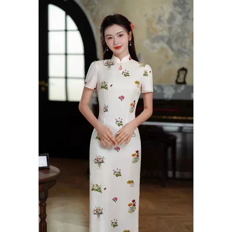 397-【朝花夕拾】年轻 改良 旗袍