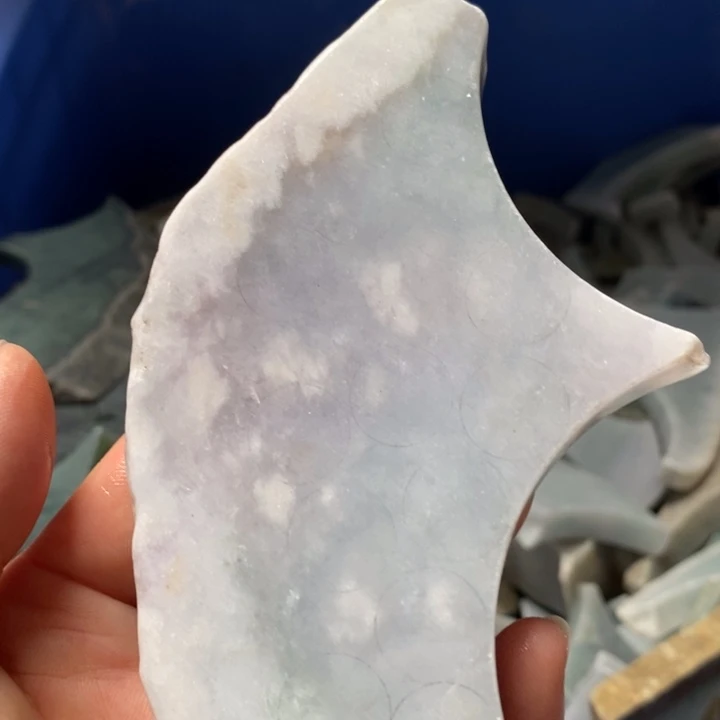 翡翠裸石翡翠边角料