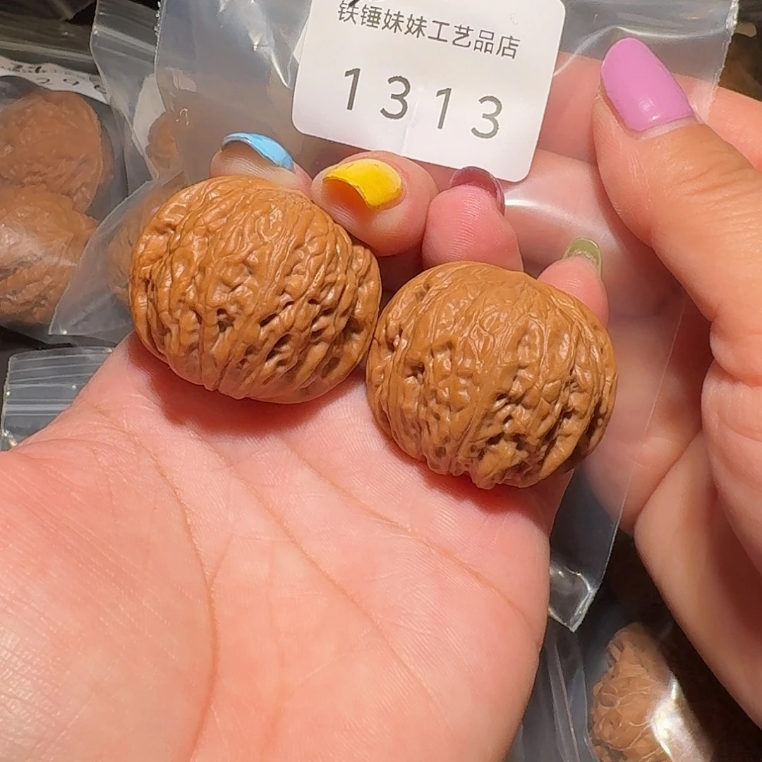 把件文玩核桃铁锤36