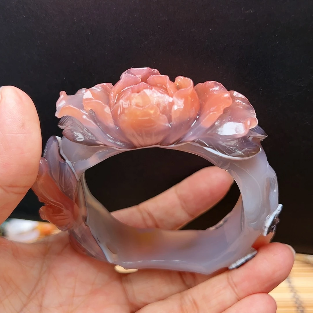 未镶嵌玛瑙/玉髓珠宝半成品