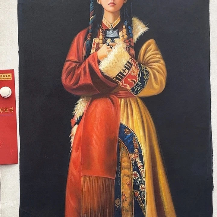 国画画家二郎老师精品